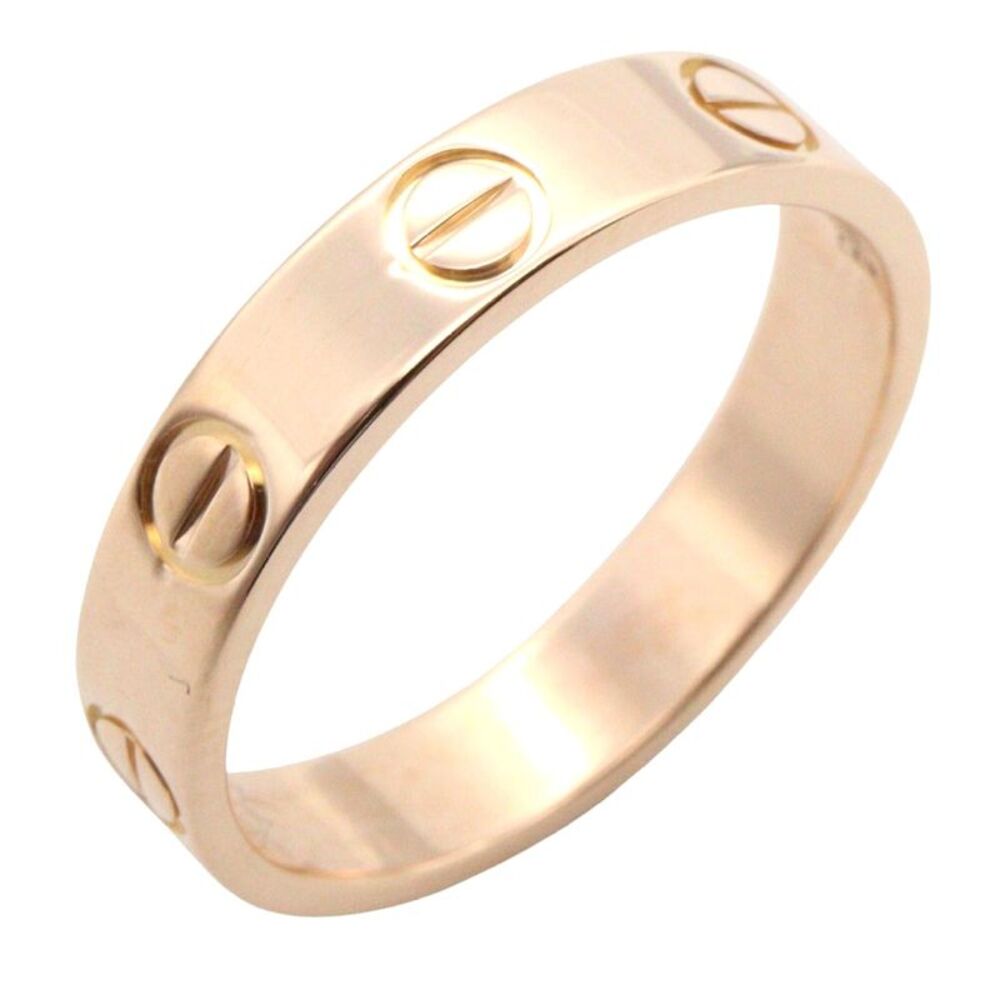 Cartier Mini Love Ring K18PG Pink Gold